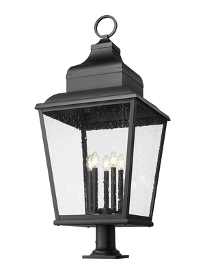 Z-Lite - 5029PHXXLR-533PM-BK - Five Light Outdoor Pier Mount - Raphael - Sand Black