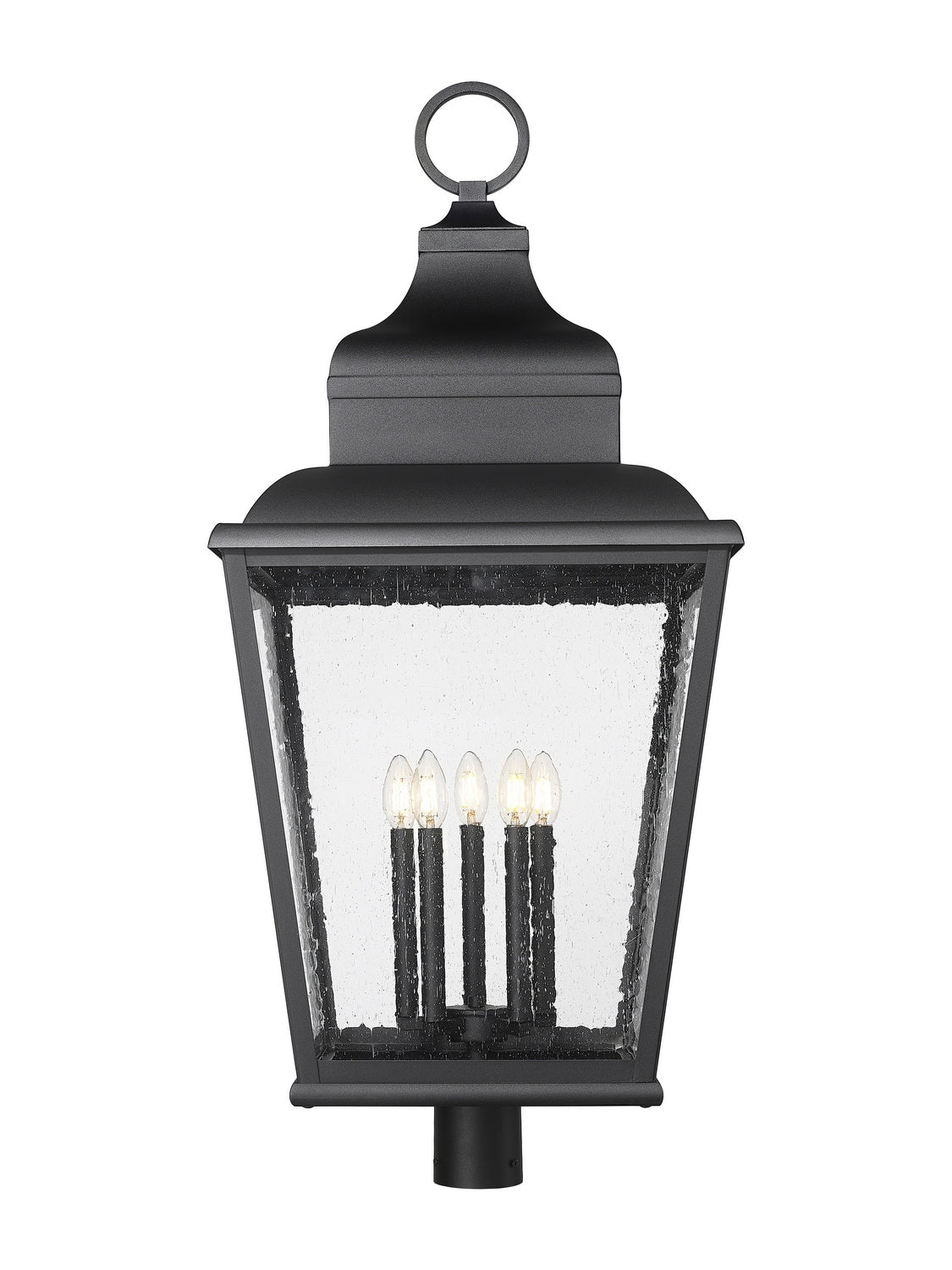 Z-Lite - 5029PHXXLR-BK - Five Light Outdoor Post Mount - Raphael - Sand Black