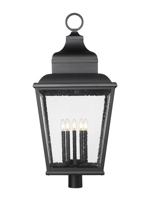 Z-Lite - 5029PHXXLR-BK - Five Light Outdoor Post Mount - Raphael - Sand Black