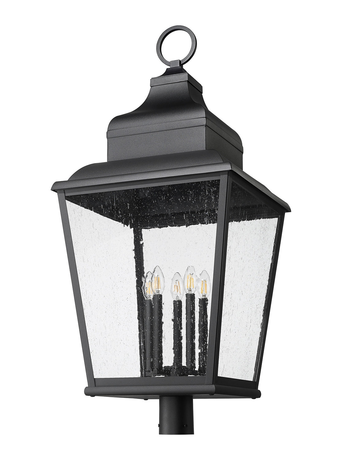 Z-Lite - 5029PHXXLR-BK - Five Light Outdoor Post Mount - Raphael - Sand Black