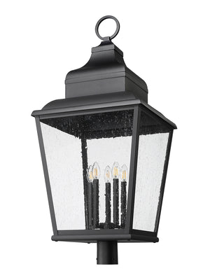 Z-Lite - 5029PHXXLR-BK - Five Light Outdoor Post Mount - Raphael - Sand Black