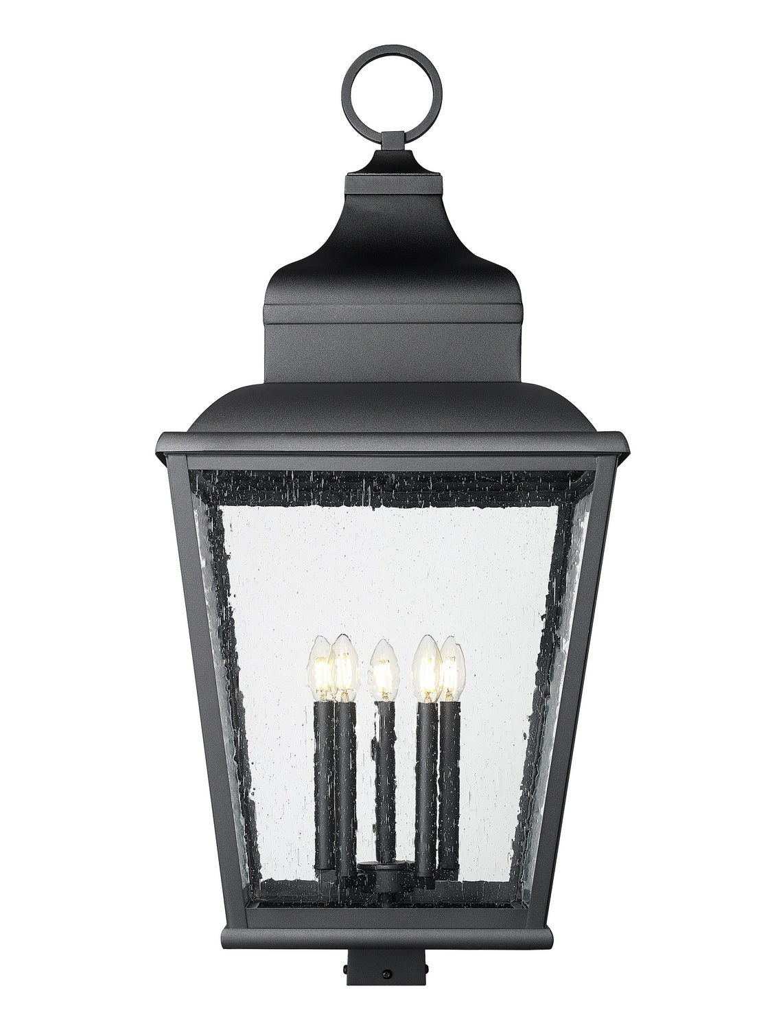 Z-Lite - 5029PHXXLS-BK - Five Light Outdoor Post Mount - Raphael - Sand Black