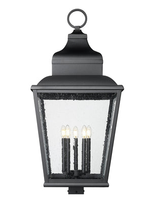 Z-Lite - 5029PHXXLS-BK - Five Light Outdoor Post Mount - Raphael - Sand Black