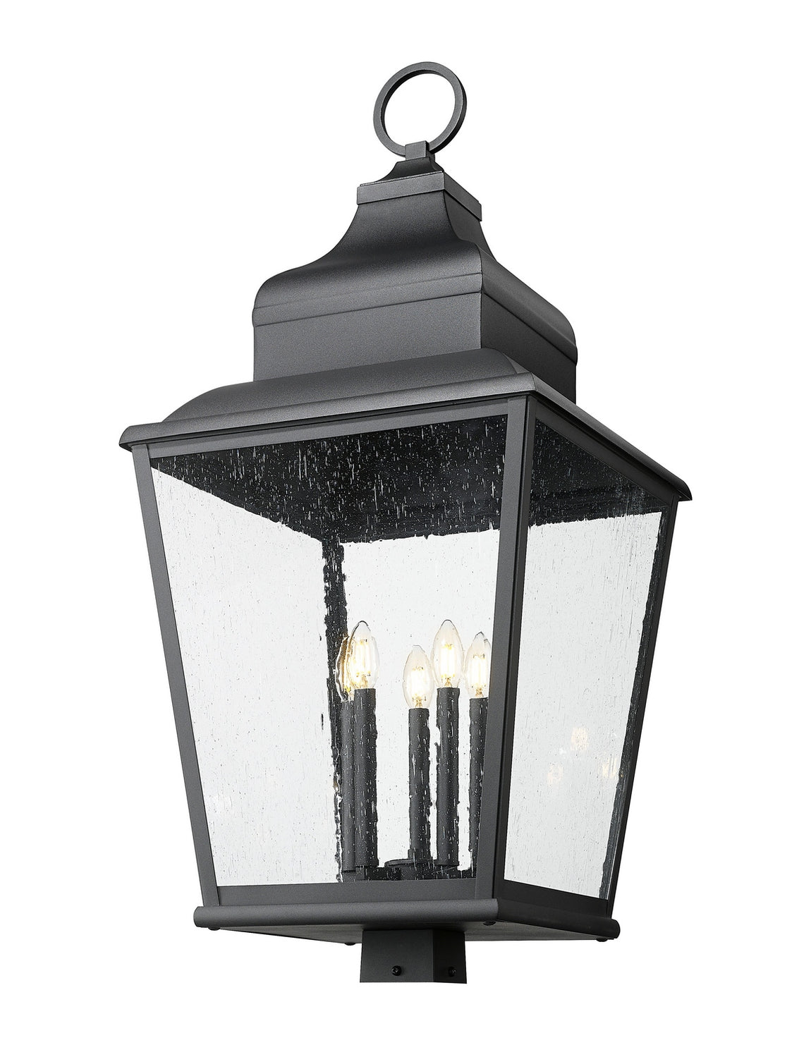 Z-Lite - 5029PHXXLS-BK - Five Light Outdoor Post Mount - Raphael - Sand Black