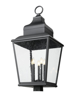 Z-Lite - 5029PHXXLS-BK - Five Light Outdoor Post Mount - Raphael - Sand Black