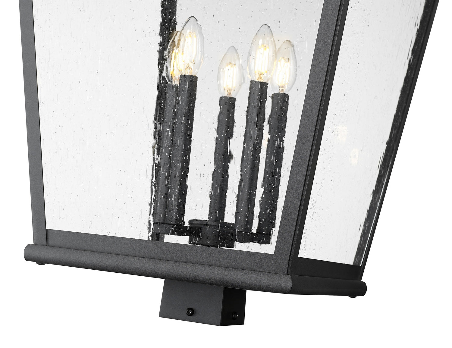 Z-Lite - 5029PHXXLS-BK - Five Light Outdoor Post Mount - Raphael - Sand Black