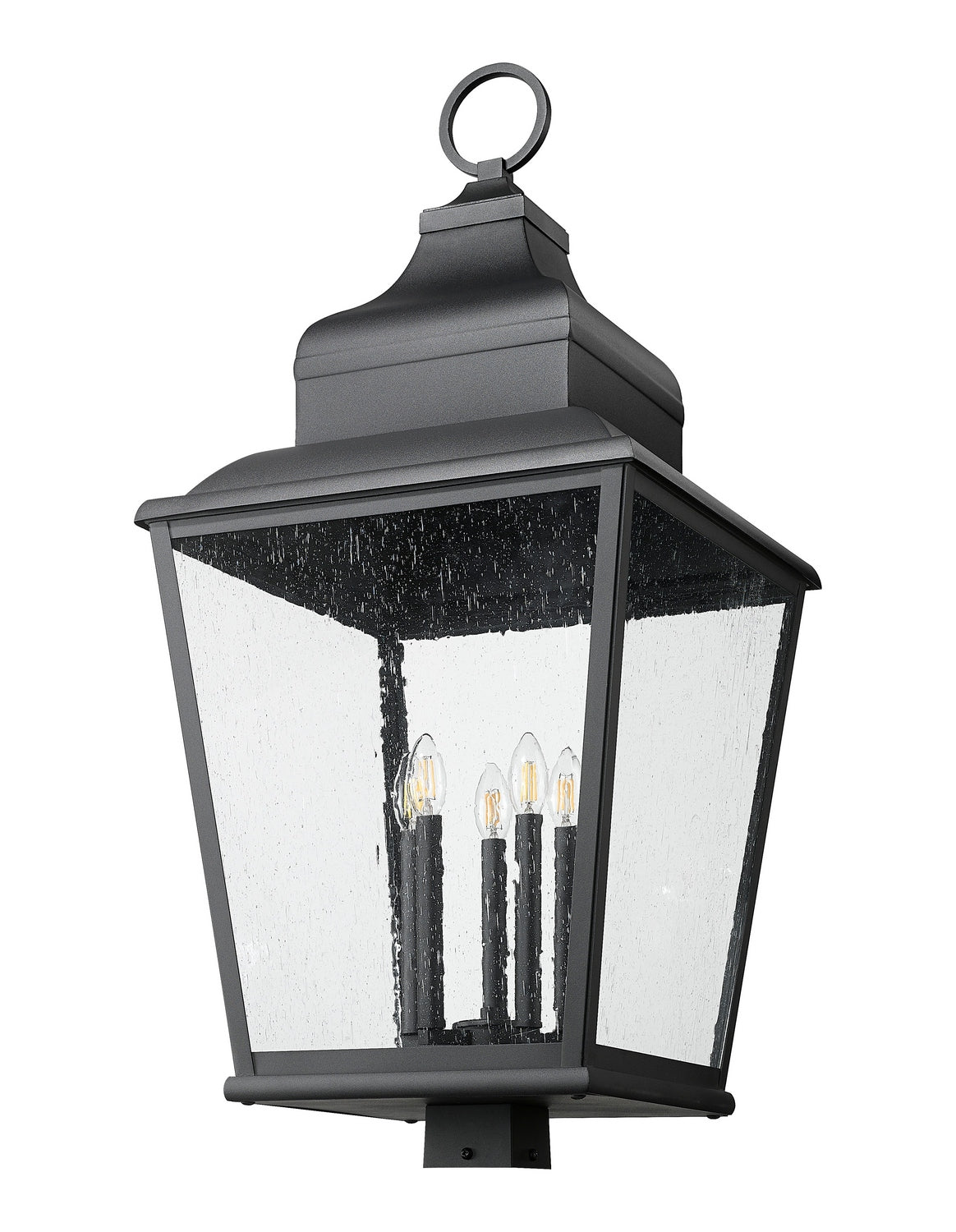 Z-Lite - 5029PHXXLS-BK - Five Light Outdoor Post Mount - Raphael - Sand Black