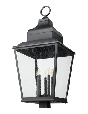 Z-Lite - 5029PHXXLS-BK - Five Light Outdoor Post Mount - Raphael - Sand Black