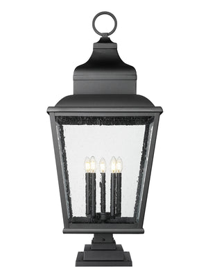 Z-Lite - 5029PHXXLS-LSQPM-BK - Five Light Outdoor Pier Mount - Raphael - Sand Black