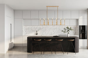 Z-Lite - 6100-12L-MGLD - 12 Light Linear Chandelier - Gaultier - Modern Gold