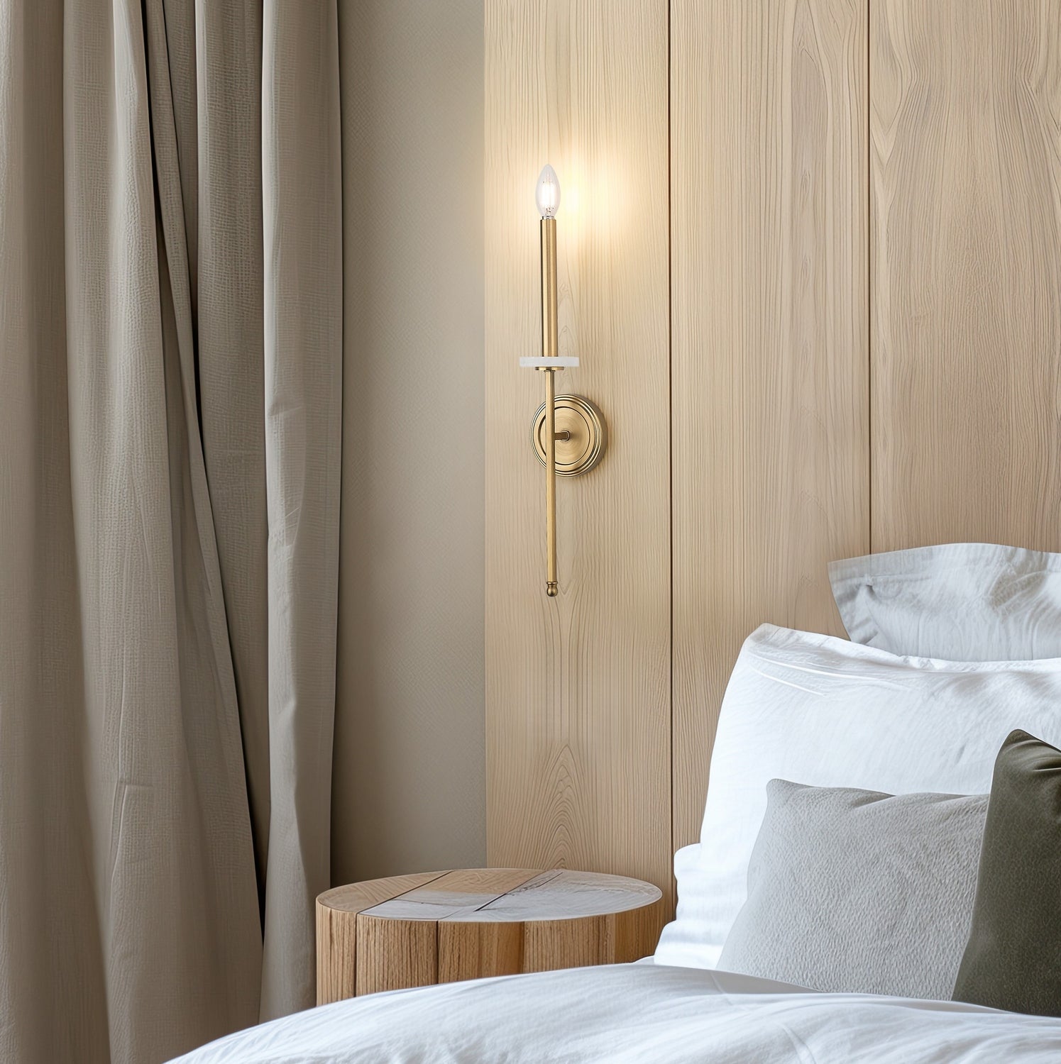 Z-Lite - 6100-1S-MGLD - One Light Wall Sconce - Gaultier - Modern Gold