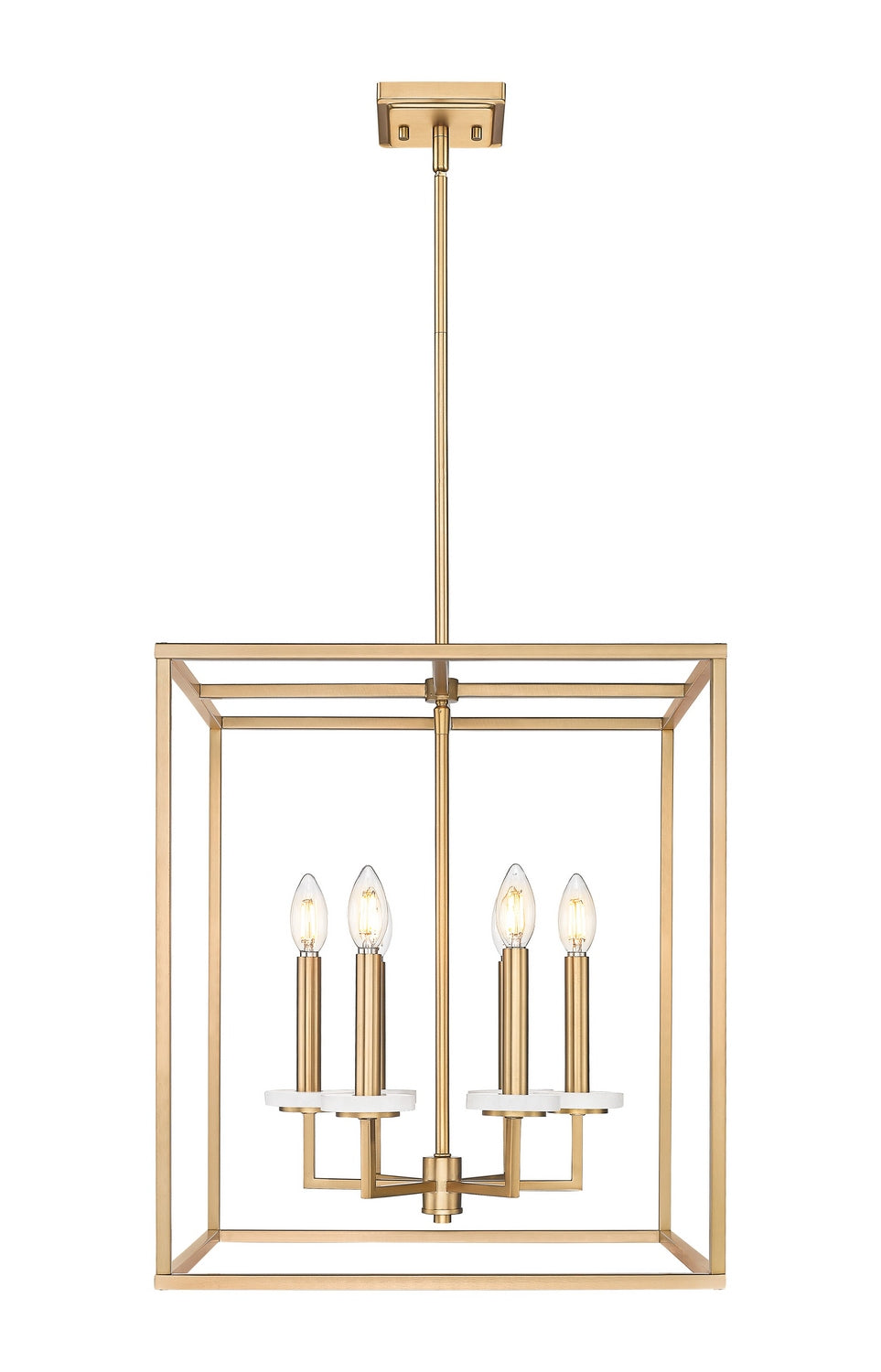 Z-Lite - 6100-21MGLD - Six Light Chandelier - Gaultier - Modern Gold