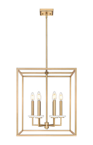 Z-Lite - 6100-21MGLD - Six Light Chandelier - Gaultier - Modern Gold