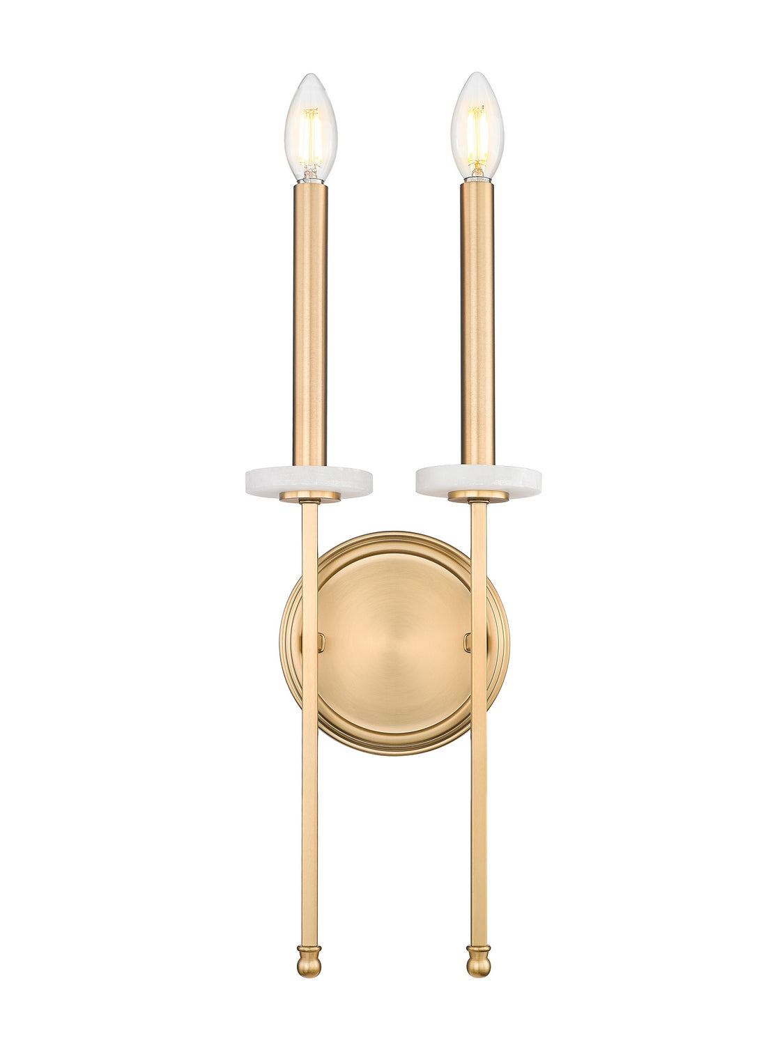 Z-Lite - 6100-2S-MGLD - Two Light Wall Sconce - Gaultier - Modern Gold
