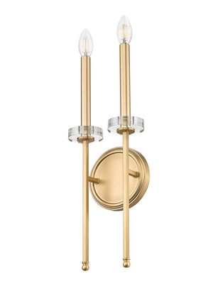Z-Lite - 6100-2S-MGLD - Two Light Wall Sconce - Gaultier - Modern Gold