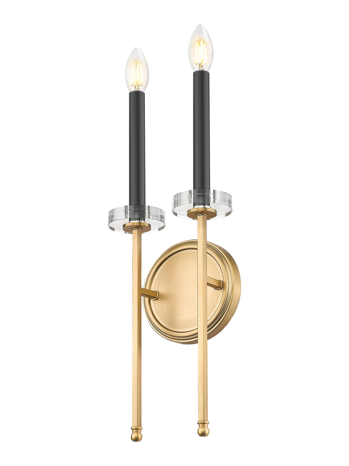 Z-Lite - 6100-2S-MGLD - Two Light Wall Sconce - Gaultier - Modern Gold