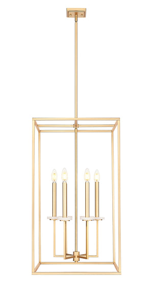 Z-Lite - 6100-32MGLD - Six Light Chandelier - Gaultier - Modern Gold