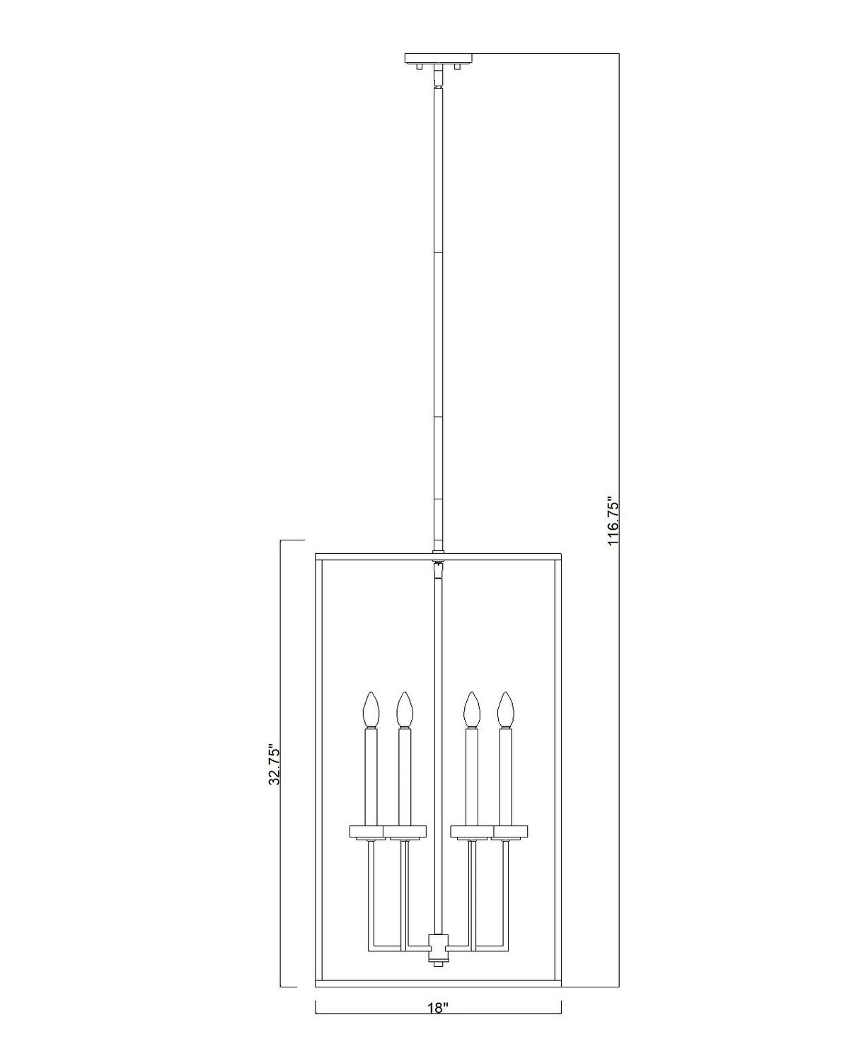 Z-Lite - 6100-32MGLD - Six Light Chandelier - Gaultier - Modern Gold