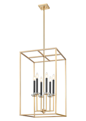 Z-Lite - 6100-32MGLD - Six Light Chandelier - Gaultier - Modern Gold