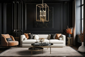 Z-Lite - 6100-32MGLD - Six Light Chandelier - Gaultier - Modern Gold