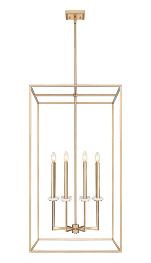 Z-Lite - 6100-44MGLD - Eight Light Chandelier - Gaultier - Modern Gold
