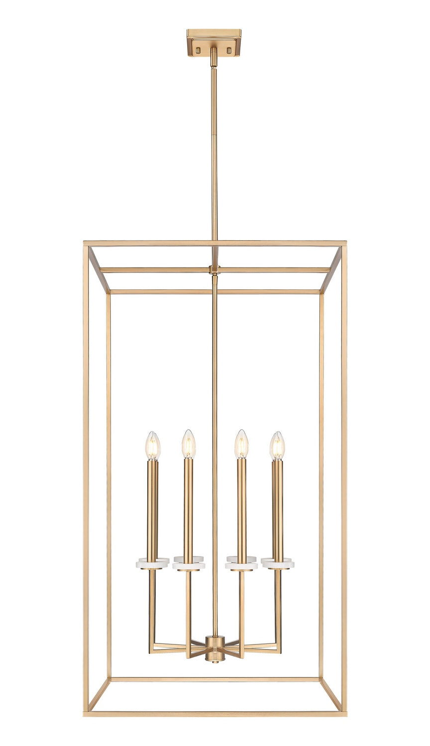 Z-Lite - 6100-44MGLD - Eight Light Chandelier - Gaultier - Modern Gold