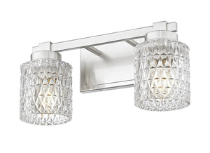 Z-Lite - 6101-2V-BN - Two Light Vanity - Jacqueline - Brushed Nickel