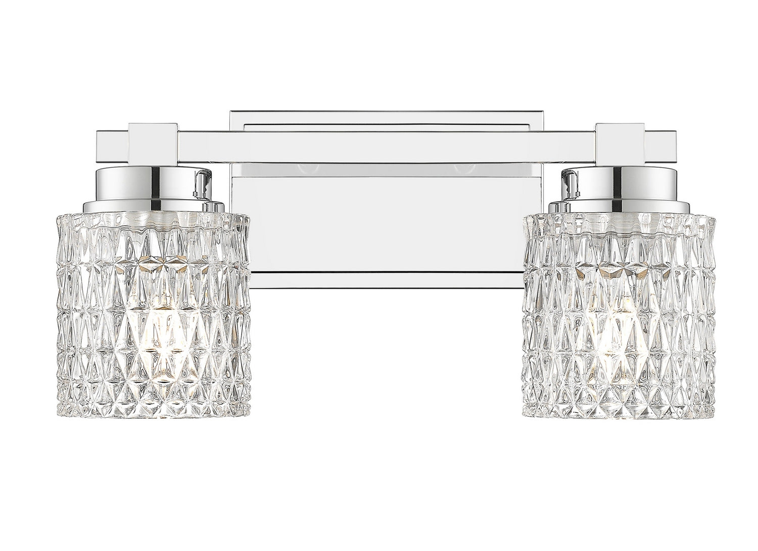 Z-Lite - 6101-2V-CH - Two Light Vanity - Jacqueline - Chrome