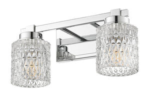Z-Lite - 6101-2V-CH - Two Light Vanity - Jacqueline - Chrome