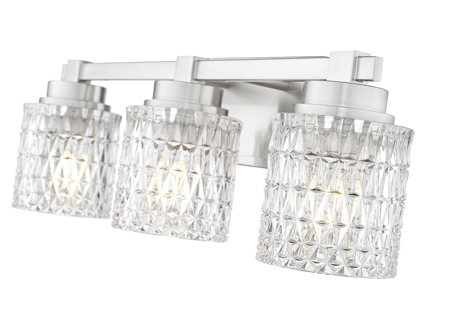 Z-Lite - 6101-3V-BN - Three Light Vanity - Jacqueline - Brushed Nickel