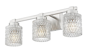 Z-Lite - 6101-3V-BN - Three Light Vanity - Jacqueline - Brushed Nickel
