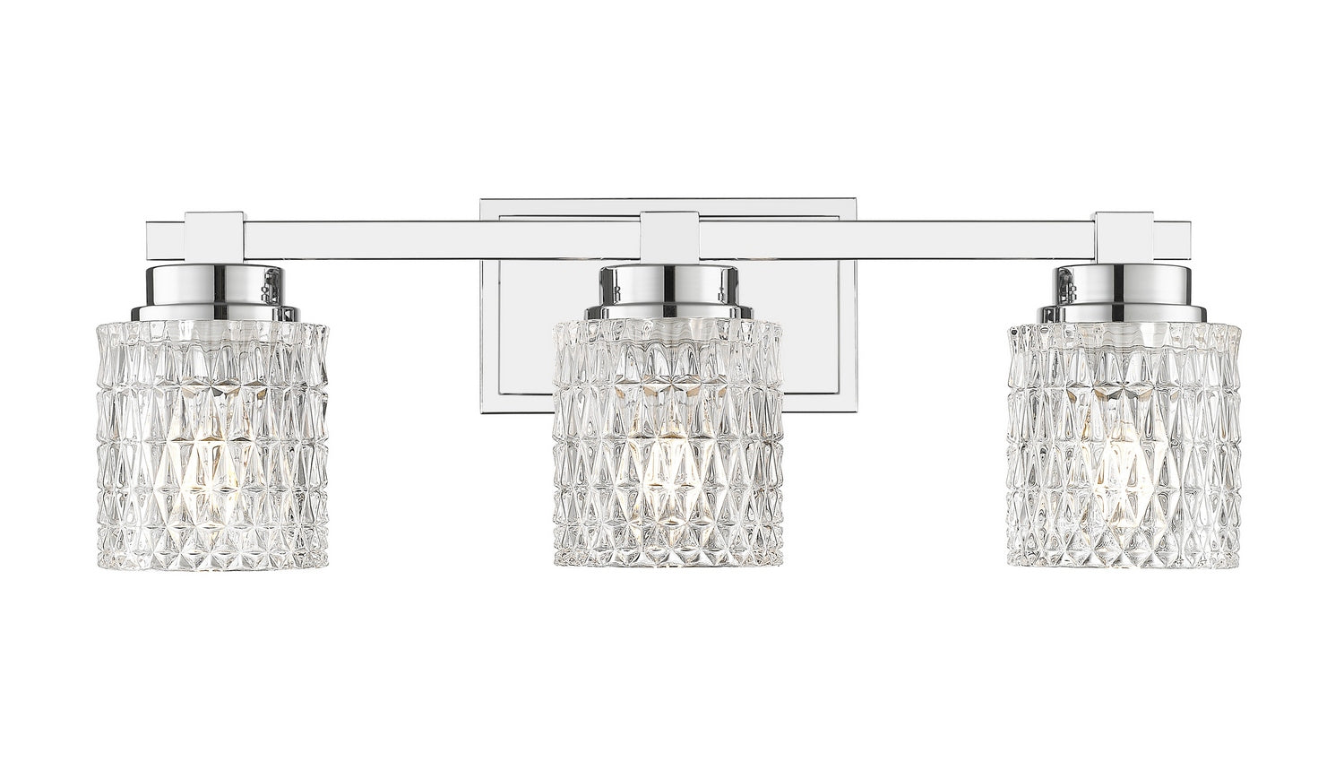 Z-Lite - 6101-3V-CH - Three Light Vanity - Jacqueline - Chrome