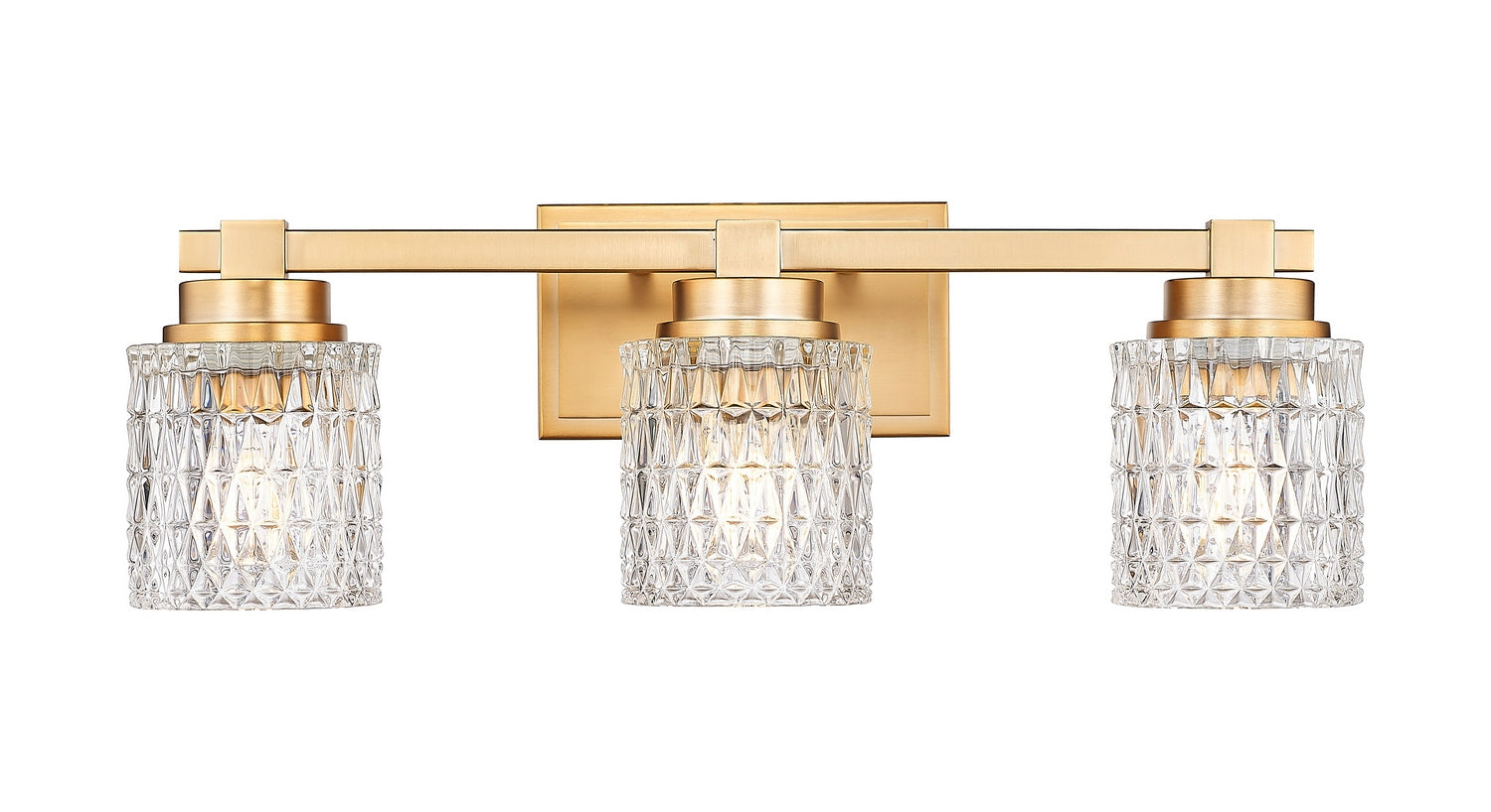 Z-Lite - 6101-3V-MGLD - Three Light Vanity - Jacqueline - Modern Gold