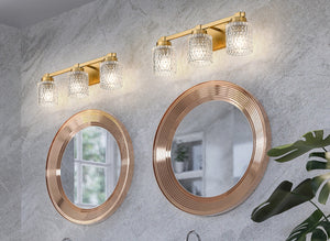 Z-Lite - 6101-3V-MGLD - Three Light Vanity - Jacqueline - Modern Gold