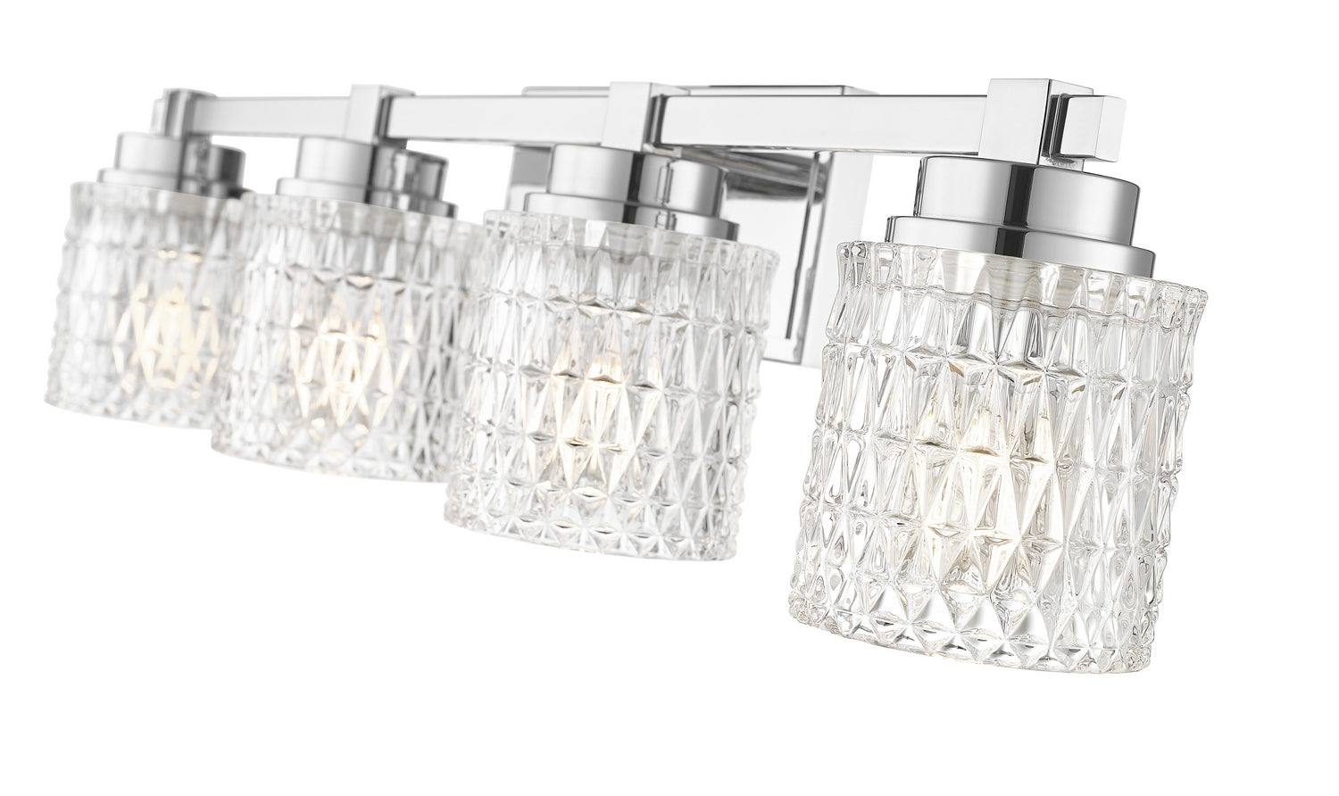 Z-Lite - 6101-4V-CH - Four Light Vanity - Jacqueline - Chrome