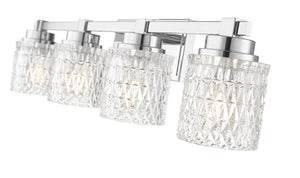 Z-Lite - 6101-4V-CH - Four Light Vanity - Jacqueline - Chrome