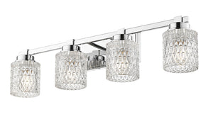 Z-Lite - 6101-4V-CH - Four Light Vanity - Jacqueline - Chrome
