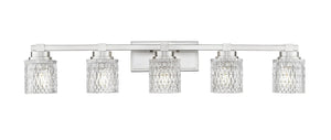 Z-Lite - 6101-5V-BN - Five Light Vanity - Jacqueline - Brushed Nickel