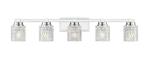 Z-Lite - 6101-5V-CH - Five Light Vanity - Jacqueline - Chrome