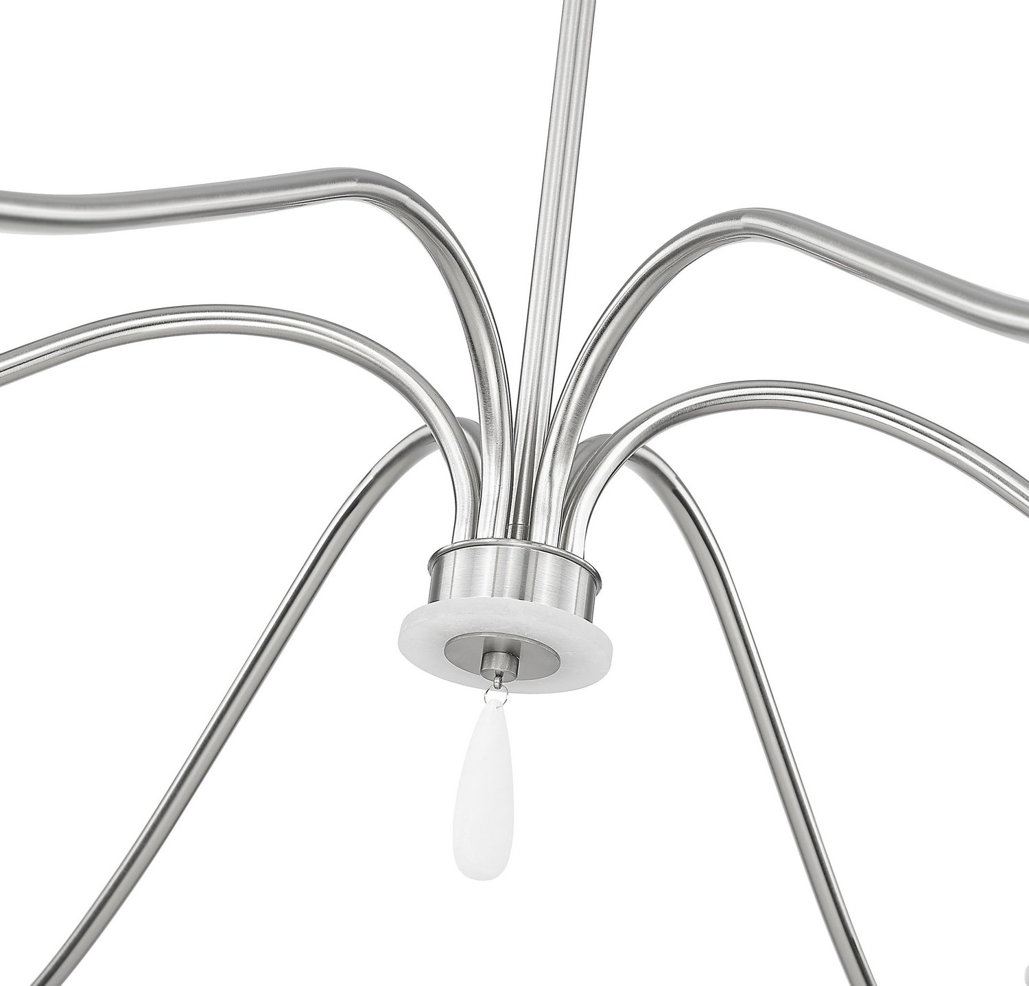 Z-Lite - 6103-63BN - Six Light Chandelier - Toussant - Brushed Nickel