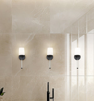 Z-Lite - 7700-1S-MB - One Light Wall Sconce - Henri - Matte Black