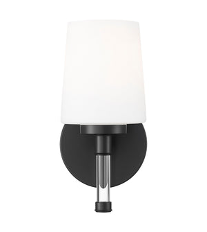 Z-Lite - 7700-1V-MB - One Light Vanity - Henri - Matte Black