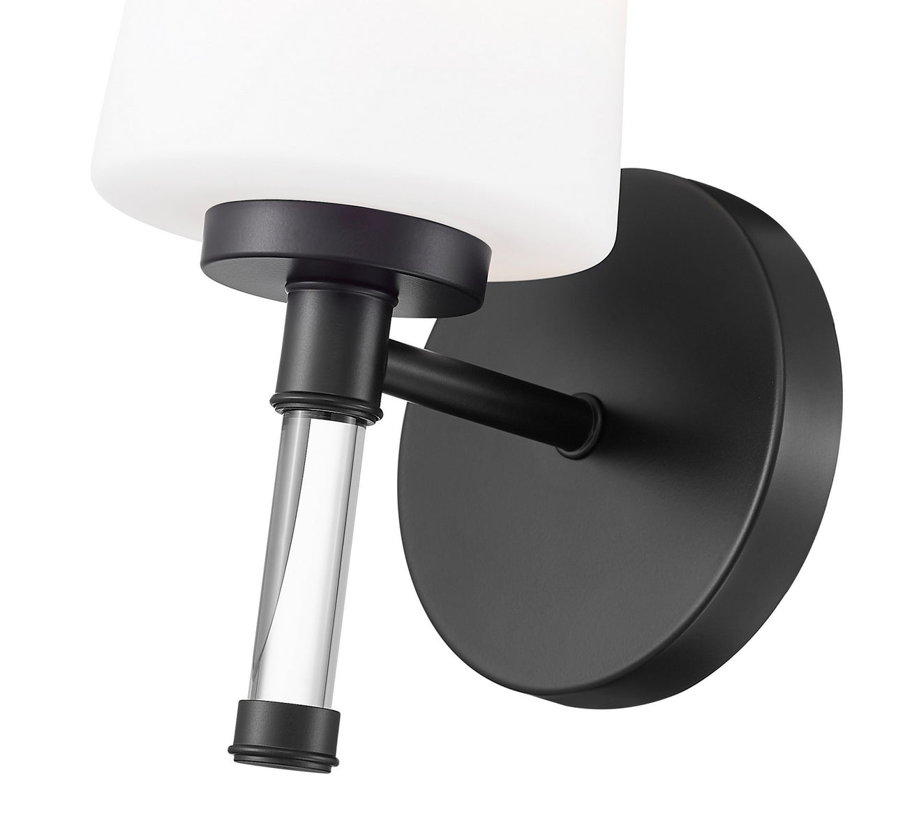 Z-Lite - 7700-1V-MB - One Light Vanity - Henri - Matte Black