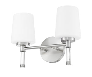 Z-Lite - 7700-2V-BN - Two Light Vanity - Henri - Brushed Nickel