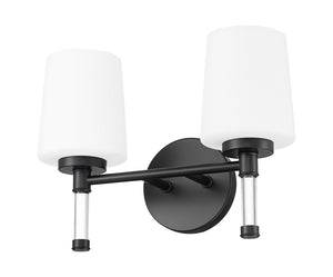 Z-Lite - 7700-2V-MB - Two Light Vanity - Henri - Matte Black