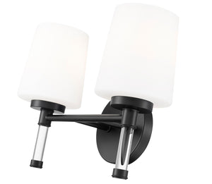 Z-Lite - 7700-2V-MB - Two Light Vanity - Henri - Matte Black