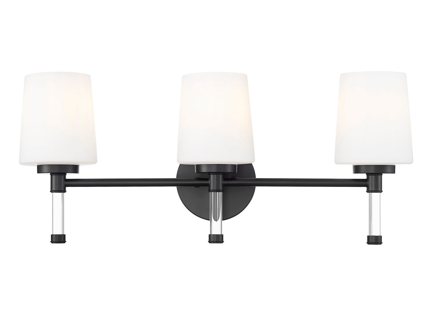 Z-Lite - 7700-3V-MB - Three Light Vanity - Henri - Matte Black