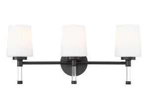 Z-Lite - 7700-3V-MB - Three Light Vanity - Henri - Matte Black
