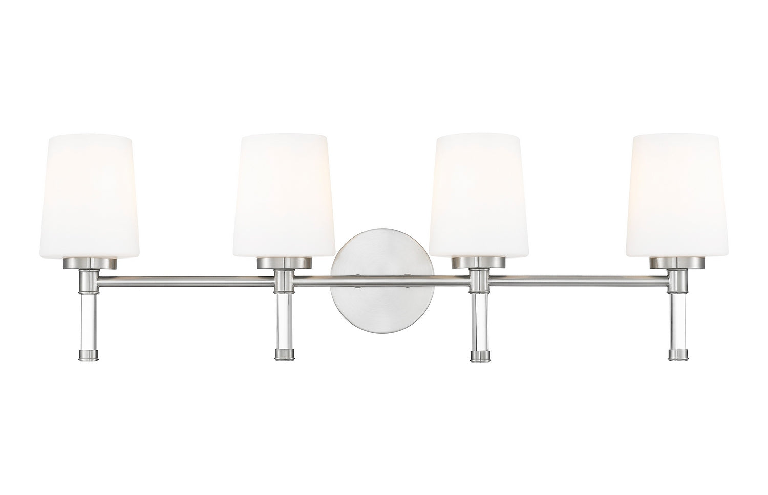 Z-Lite - 7700-4V-BN - Four Light Vanity - Henri - Brushed Nickel