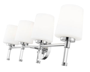 Z-Lite - 7700-4V-CH - Four Light Vanity - Henri - Chrome